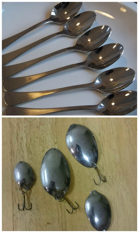 PUNCH for LURE propagation / how to make a spoon with your own