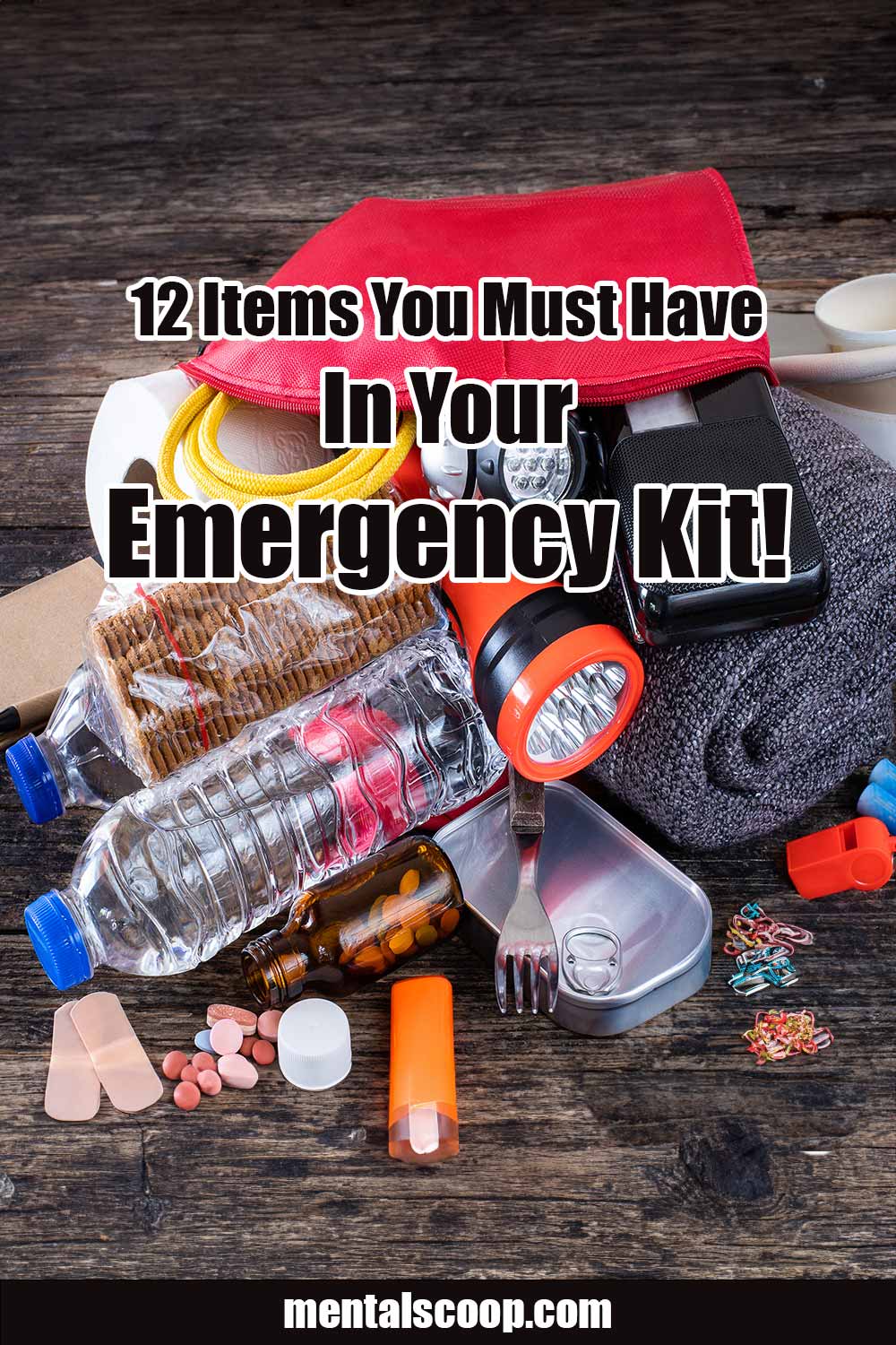 12 Items You Must Have In Your Emergency Kit! - Mental Scoop