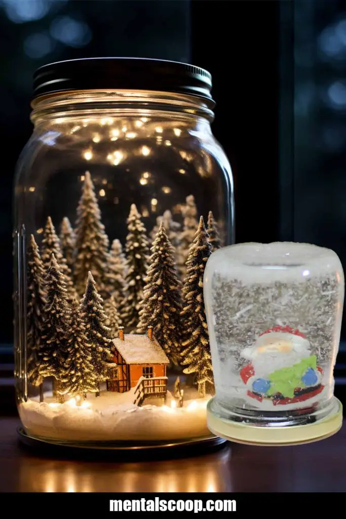 Diy Mason Jar Snowglobe